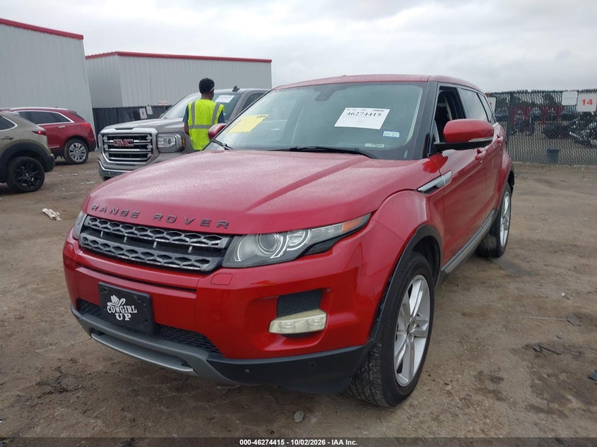 Vin: salvv2bg4ch696681, lot: 46774532, land rover range rover evoque pure plus 20122