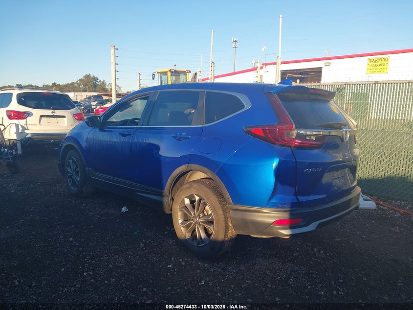 Vin: 7farw2h53le020867, lot: 46774550, honda cr-v awd ex 20203