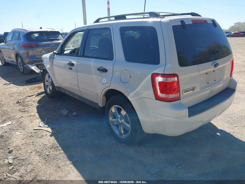 Vin: 1fmcu9d76bkc49919, lot: 46774551, ford escape xlt 20113