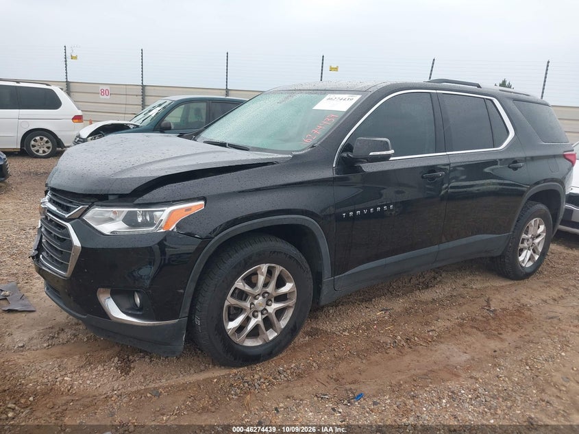 Vin: 1gnergkw3jj201495, lot: 46774556, chevrolet traverse 1lt 20182