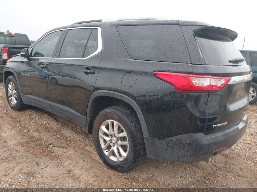 Vin: 1gnergkw3jj201495, lot: 46774556, chevrolet traverse 1lt 20183