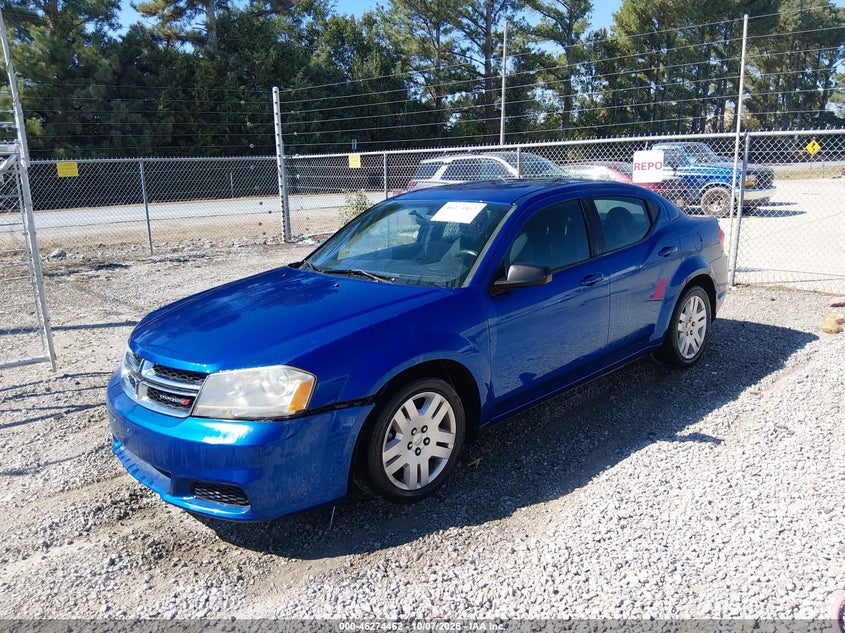 Vin: 1c3cdzab9en138432, lot: 46774579, dodge avenger se 20142