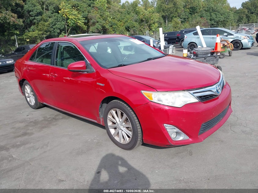 Vin: 4t1bd1fk0cu053317, lot: 46774610, toyota camry hybrid xle 20121