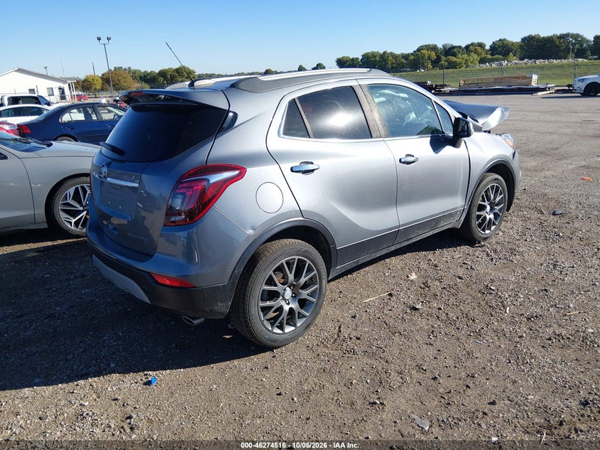 Vin: kl4cj2sb6kb867764, lot: 46774633, buick encore sport touring 20194