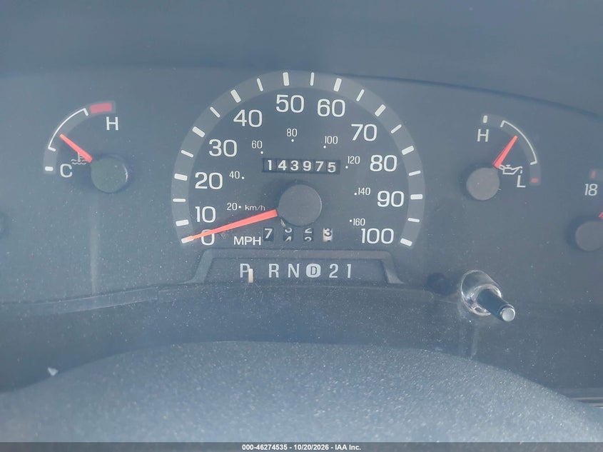 FORD E-150 2000 VIN 1FDRE142XYHA07248