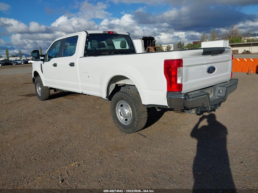 Vin: 1ft7w2b63kef70462, lot: 46774659, ford f-250 xl 20193