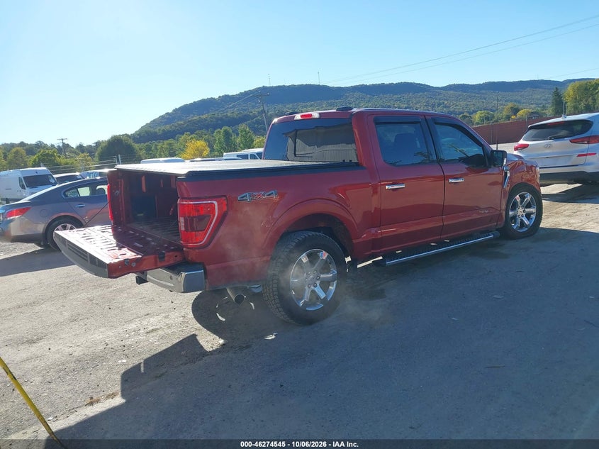 Vin: 1ftfw1e80pkd61286, lot: 46774662, ford f-150 xlt 20234