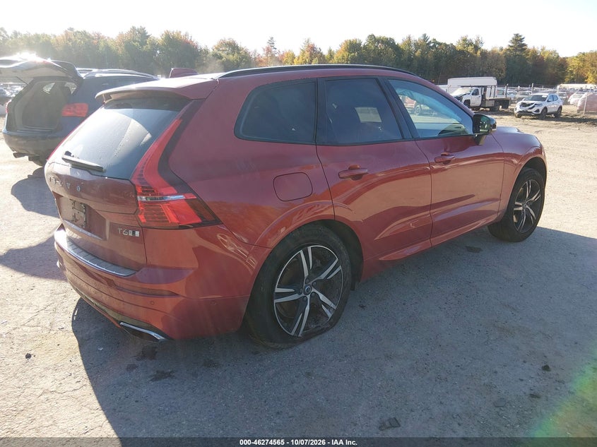 Vin: yv4a22rm6l1418624, lot: 46774682, volvo xc60 t6 r-design 20204
