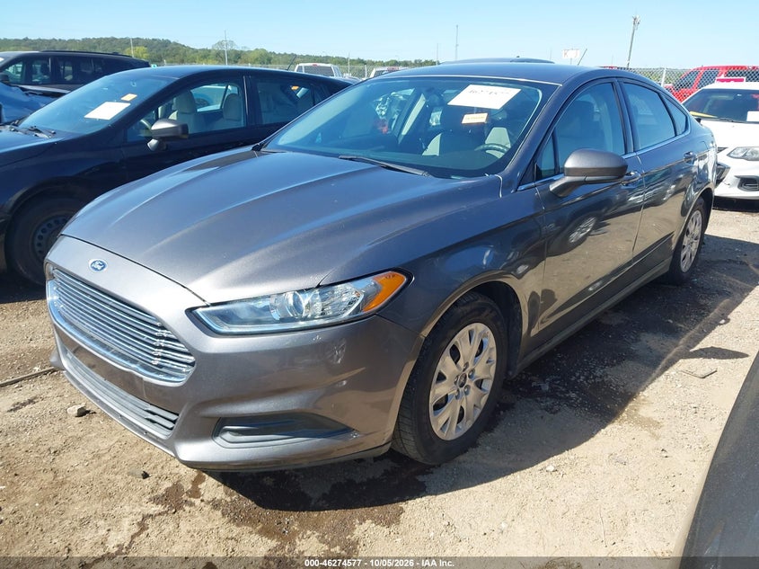 Vin: 1fa6p0g76e5381524, lot: 46774694, ford fusion s 20142