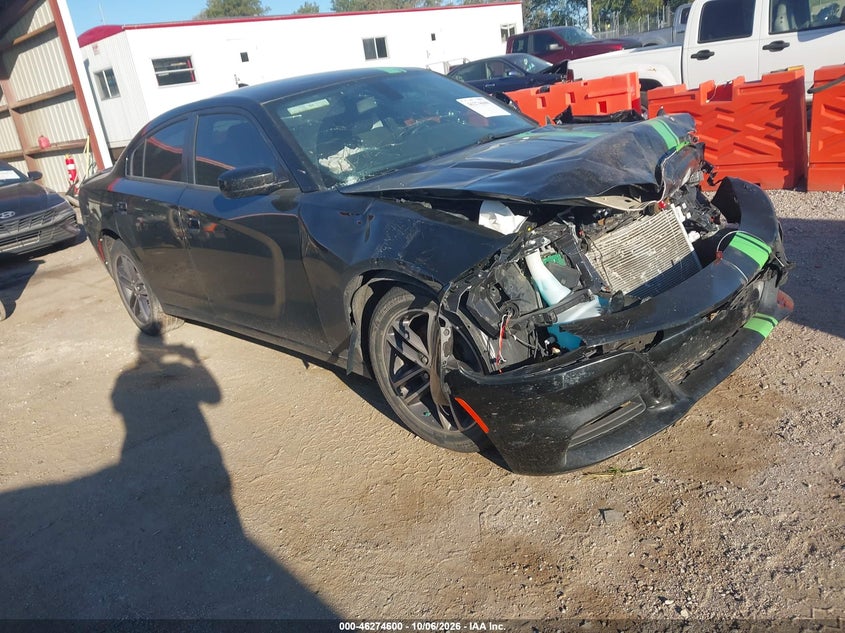 Vin: 2c3cdxjg3kh631057, lot: 46774717, dodge charger sxt awd 20191