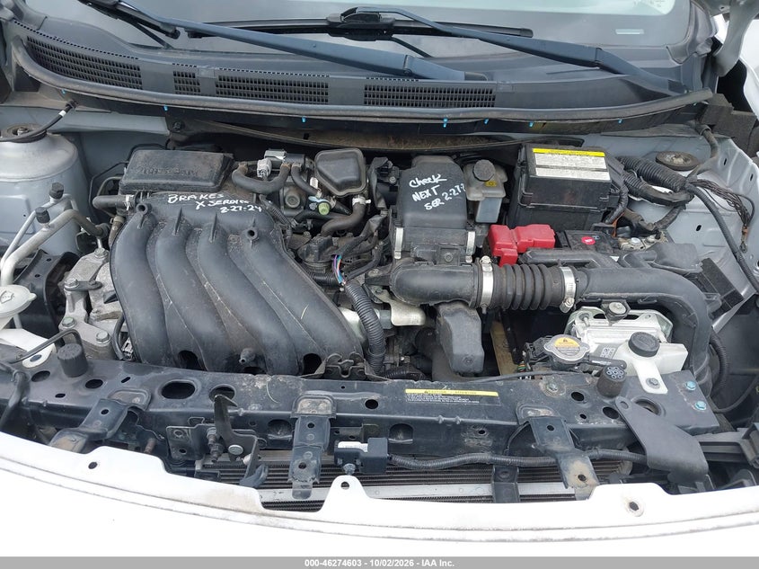 NISSAN VERSA 2019 VIN 3N1CN7AP0KL827184