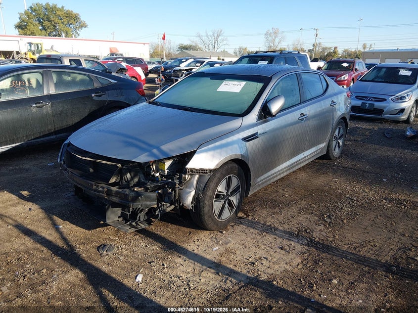 Vin: knagm4ad3d5061747, lot: 46774732, kia optima hybrid lx 20132