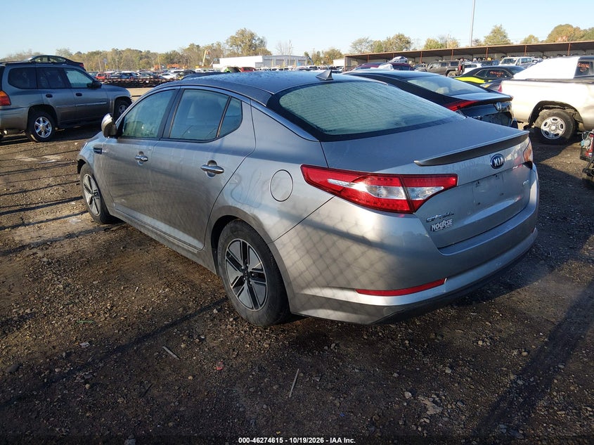 Vin: knagm4ad3d5061747, lot: 46774732, kia optima hybrid lx 20133