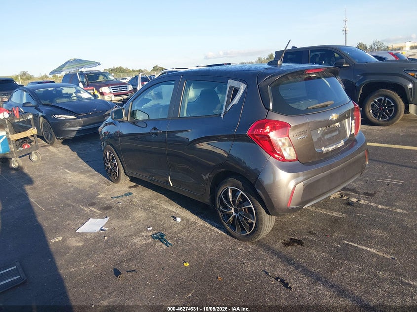 Vin: kl8cb6sa6gc565564, lot: 46774748, chevrolet spark ls cvt 20163