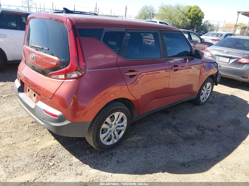 Vin: kndj23au6m7742028, lot: 46774769, kia soul lx 20214
