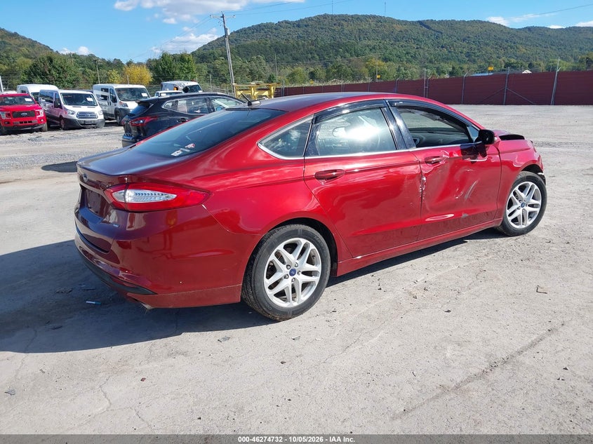 Vin: 3fa6p0h73er246979, lot: 46774849, ford fusion se 20144
