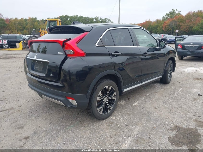 Vin: ja4at5aa7lz000362, lot: 46774871, mitsubishi eclipse cross se 1.5t awc 20204