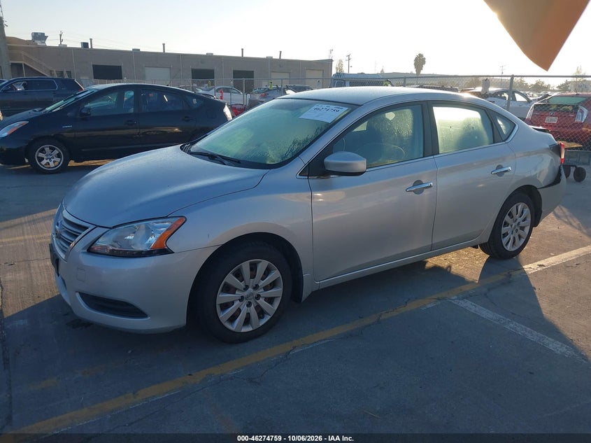 Vin: 1n4ab7ap6dn902962, lot: 46774876, nissan sentra sv 20132