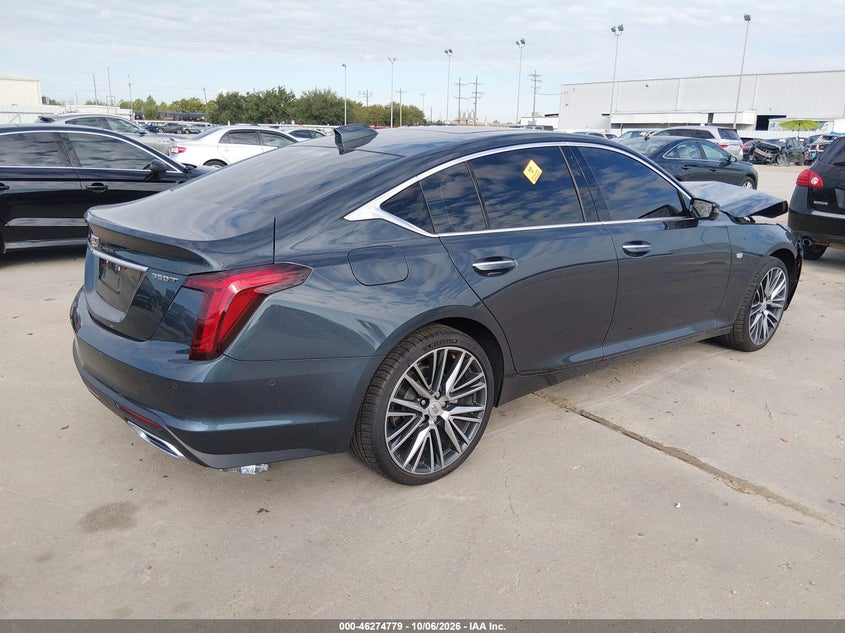 Vin: 1g6dn5rk5t0105712, lot: 46774896, cadillac ct5 premium luxury rwd 20264
