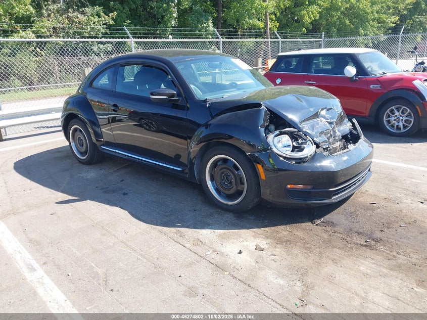 Vin: 3vwjx7at1cm607718, lot: 46774919, volkswagen beetle 2.5l 20121