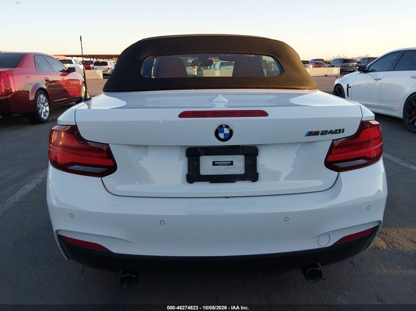 BMW M240I 2021 VIN WBA2N1C06M7H94771