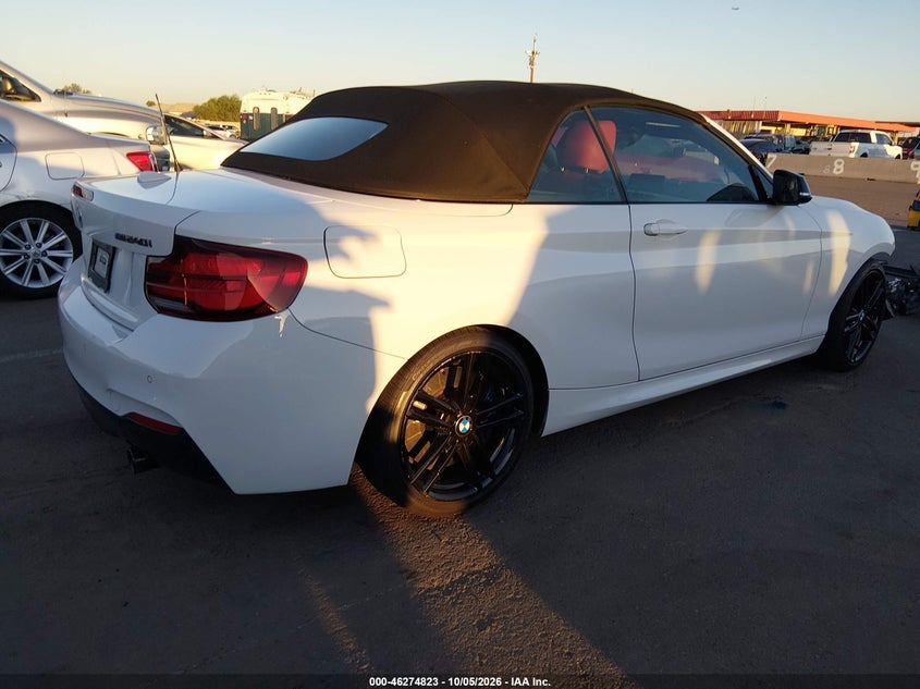 Vin: wba2n1c06m7h94771, lot: 46774940, bmw m240i 20214