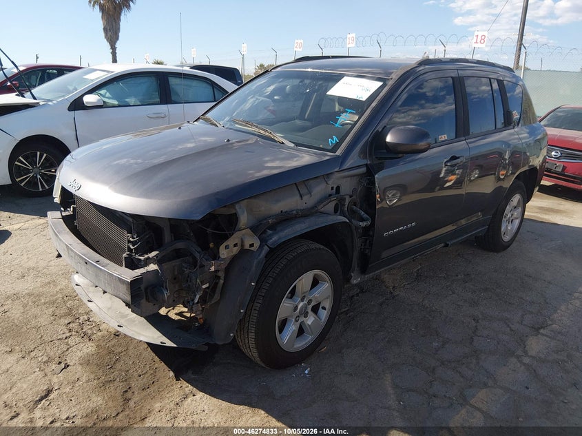 Vin: 1c4njcea6gd742332, lot: 46774950, jeep compass latitude 20162