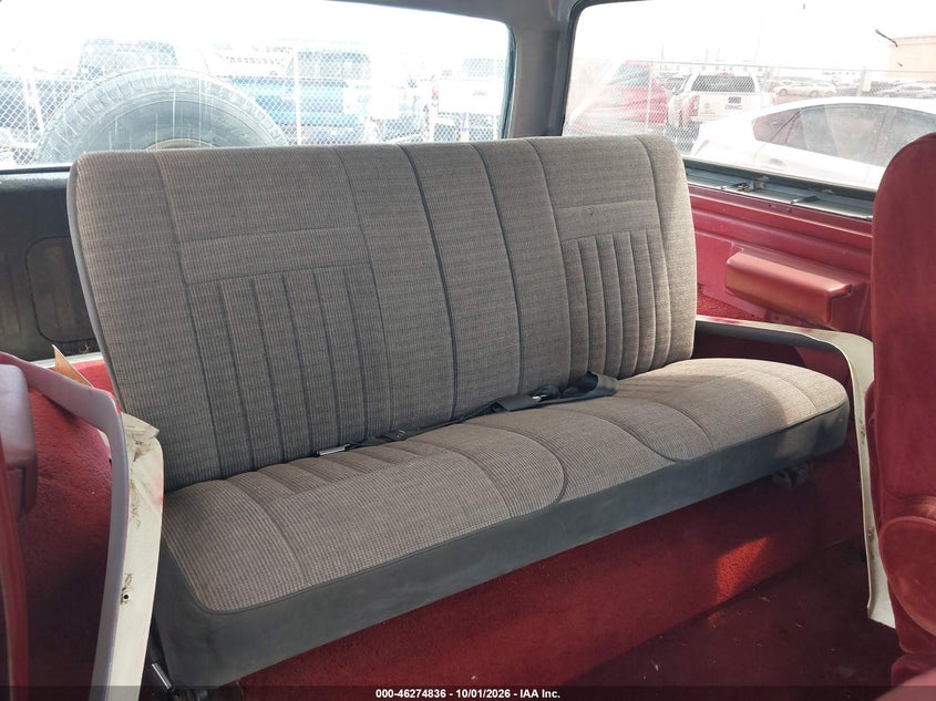 FORD BRONCO 1987 VIN 1FMEU15H4HLA38822