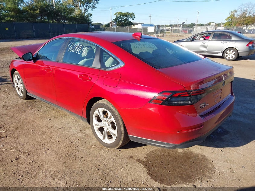 Vin: 1hgcy1f28sa028065, lot: 46774963, honda accord lx 20253