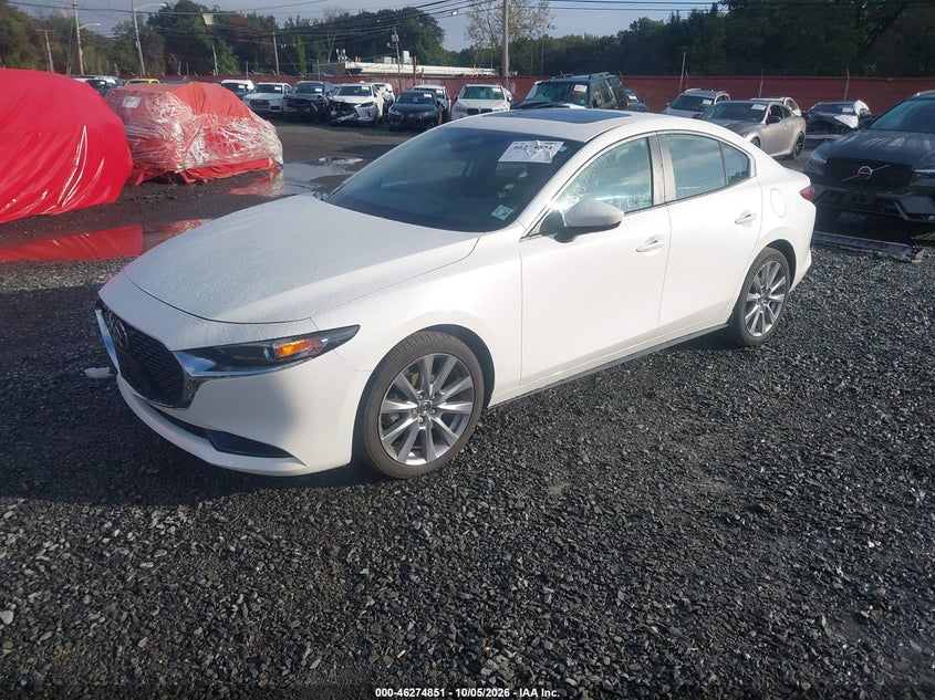 Vin: jm1bpacm5s1766926, lot: 46774968, mazda mazda3 2.5 s preferred 20252
