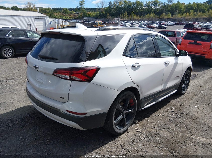 Vin: 3gnaxxevxns208813, lot: 46774980, chevrolet equinox awd premier 20224