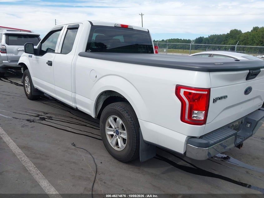 Vin: 1ftex1c89gfa58771, lot: 46774993, ford f-150 xl 20163