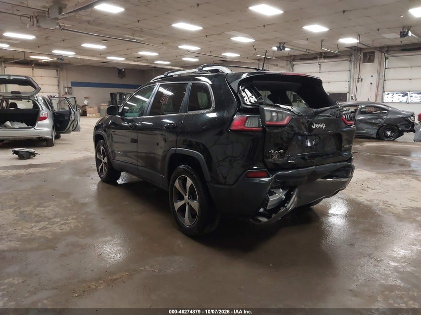 Vin: 1c4pjmdxxld655225, lot: 46774996, jeep cherokee limited 4x4 20203