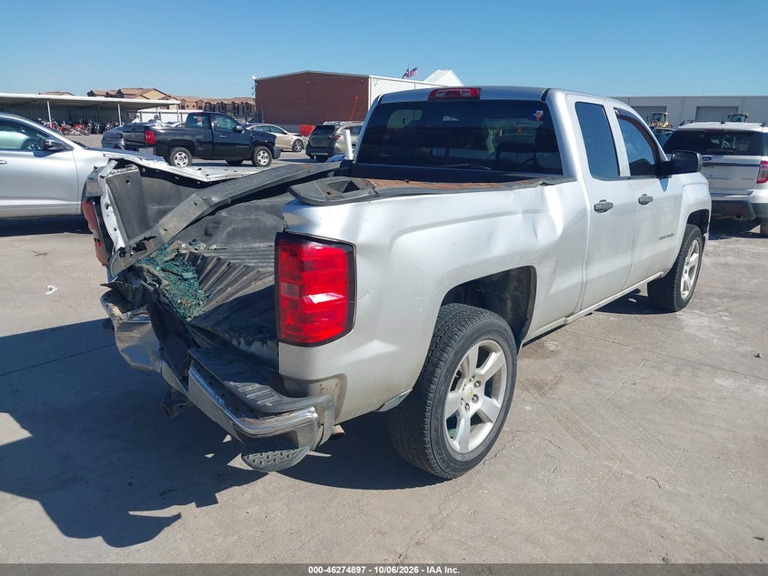 Vin: 1gcrcpecxez401620, lot: 46775014, chevrolet silverado 1500 work truck 2wt 20144