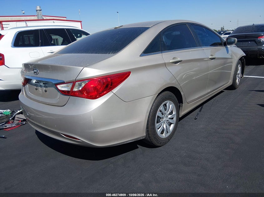 Vin: 5npeb4ac4bh022072, lot: 46775026, hyundai sonata gls 20114