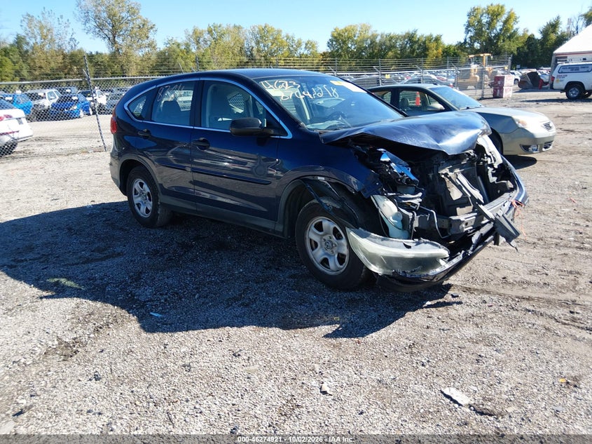 Vin: 5j6rm4h36fl007795, lot: 46775038, honda cr-v lx 20151