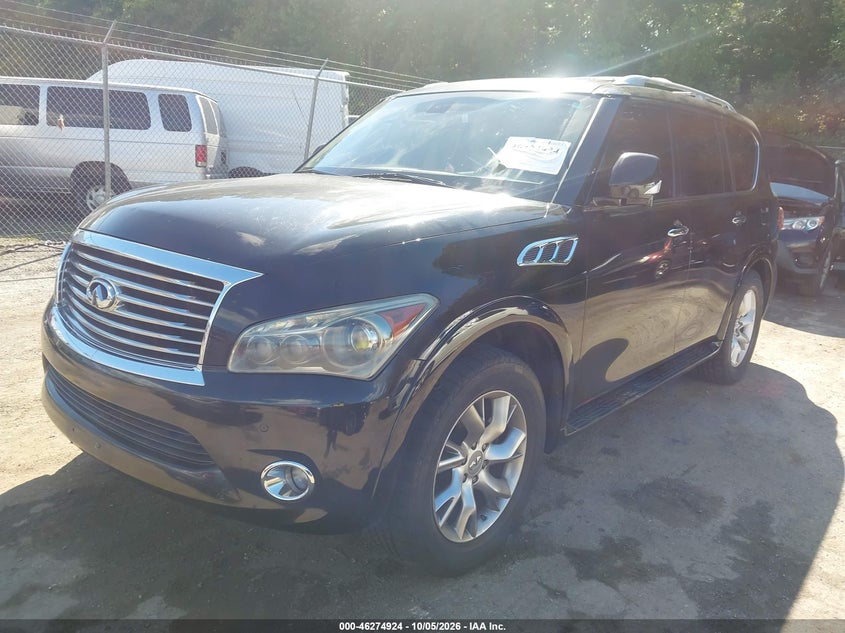 Vin: jn8az2ne3b9001348, lot: 46775041, infiniti qx56 20112