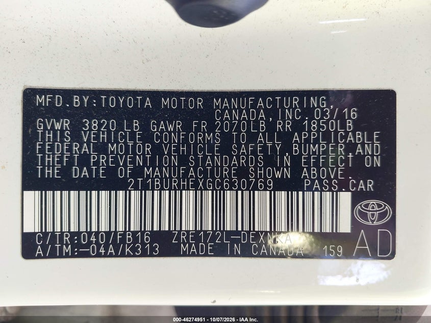 TOYOTA COROLLA - zdjęcie 9