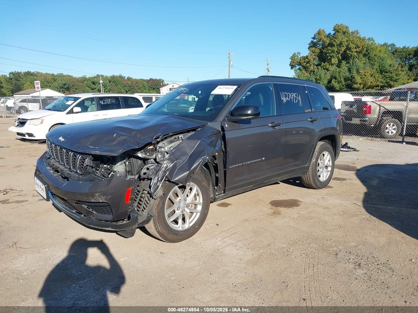 Vin: 1c4rjhagxsc327540, lot: 46775071, jeep grand cherokee laredo x 4x4 20252