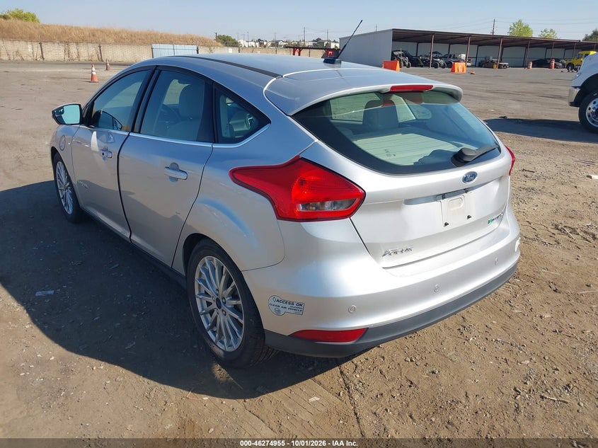 Vin: 1fadp3r46gl319387, lot: 46775072, ford focus electric 20163
