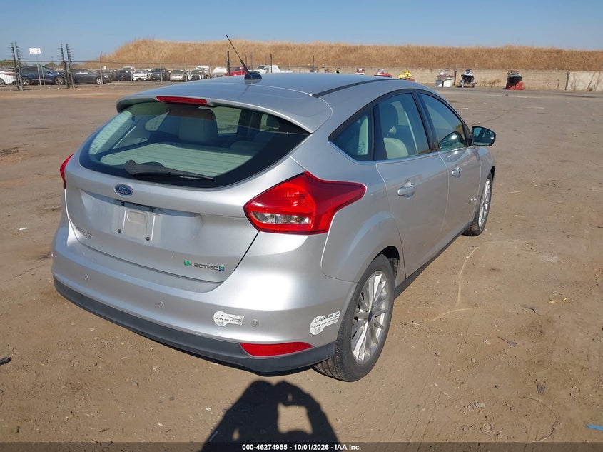 Vin: 1fadp3r46gl319387, lot: 46775072, ford focus electric 20164