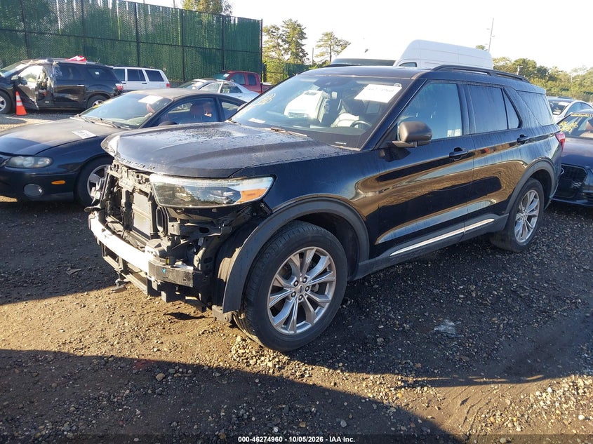 Vin: 1fmsk8dh4lga31535, lot: 46775077, ford explorer xlt 20202