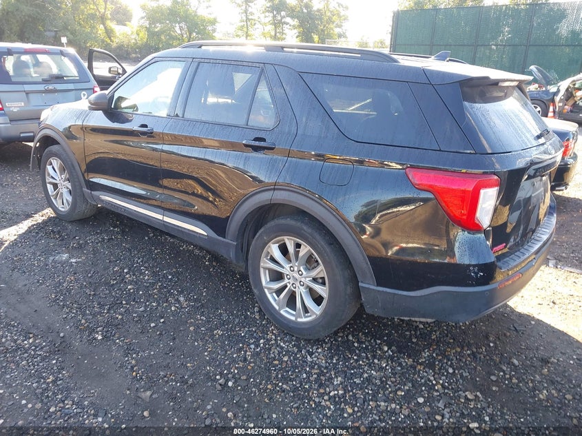 Vin: 1fmsk8dh4lga31535, lot: 46775077, ford explorer xlt 20203