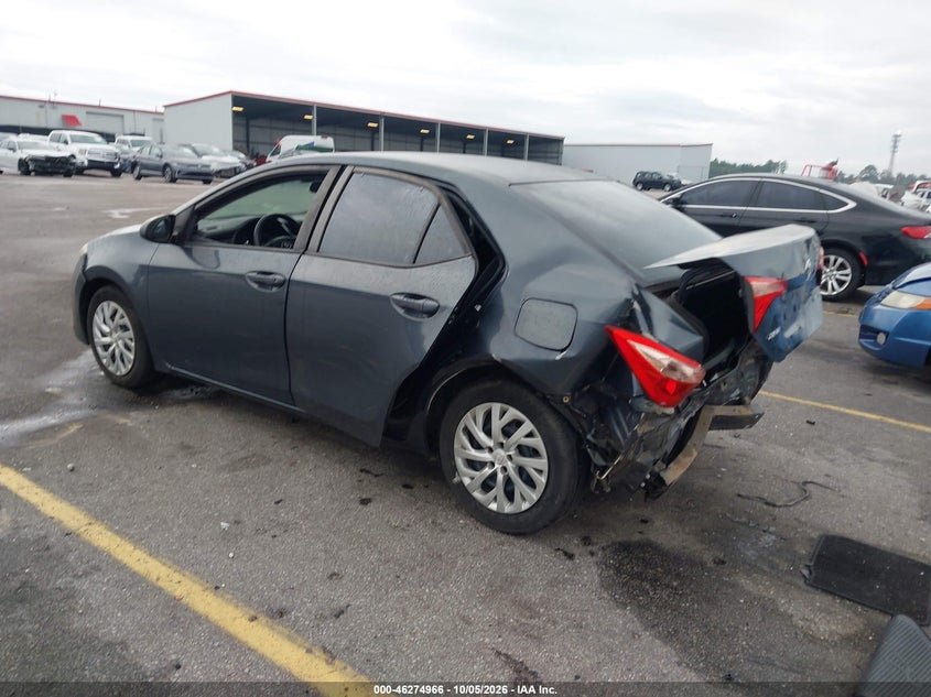 Vin: 5yfburhe0hp734169, lot: 46775083, toyota corolla le 20173