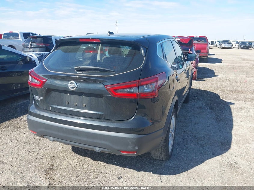 Vin: jn1bj1av0mw562962, lot: 46775090, nissan rogue sport s fwd xtronic cvt 20214