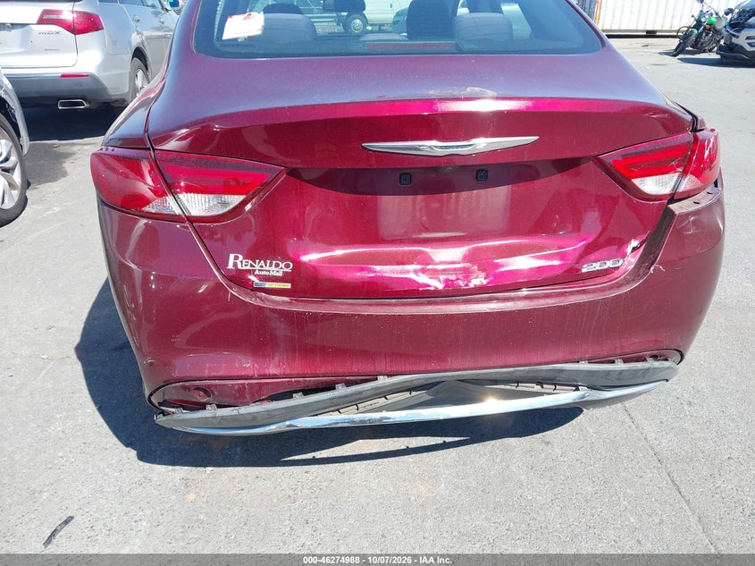 CHRYSLER 200 2015 VIN 1C3CCCAB3FN688288