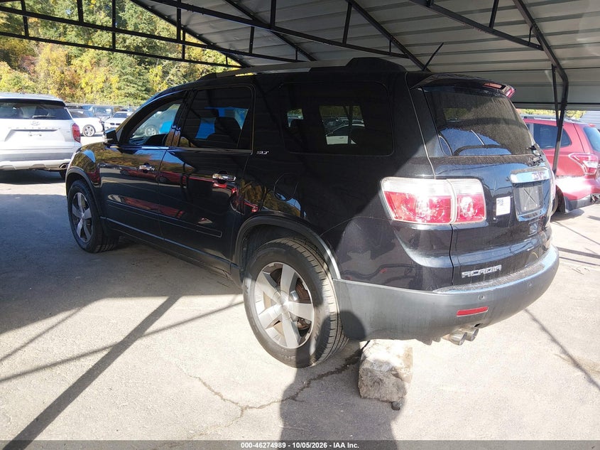 Vin: 1gkkvred5cj342668, lot: 46775106, gmc acadia slt-1 20123