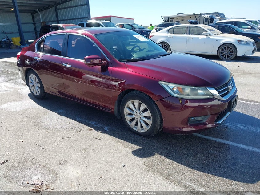 Vin: 1hgcr2f78ea294317, lot: 46775109, honda accord ex 20141