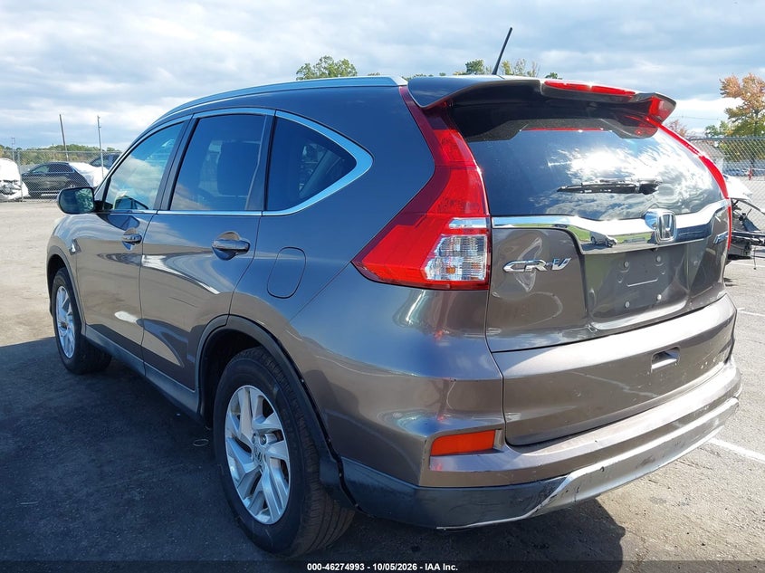 Vin: 2hkrm4h77gh641227, lot: 46775110, honda cr-v ex-l 20163