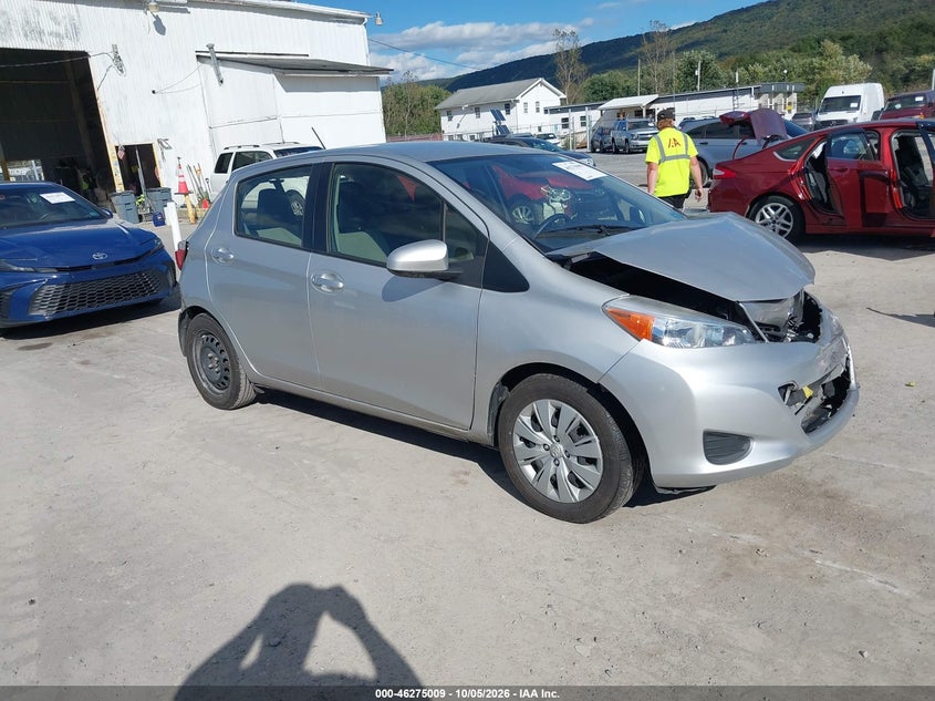 Vin: jtdktud30cd534673, lot: 46775126, toyota yaris 20121